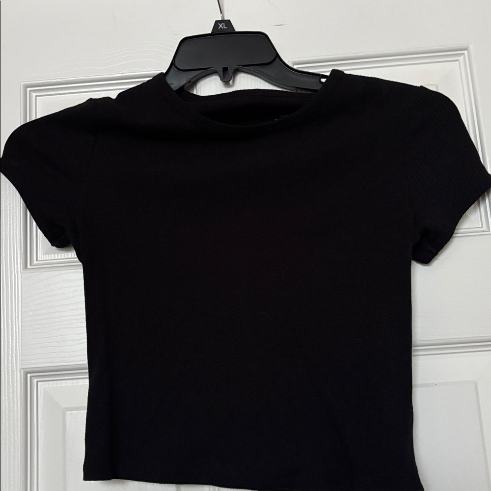 Arizona Jean Co black ribbed Baby size  small